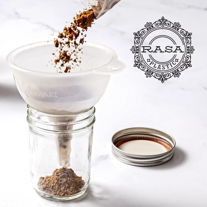 بسته بندی ادویه‌ جات با جار پلاستیکی ( بهداشتی و شفاف )